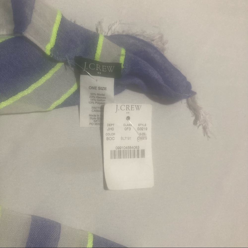 J Crew factory scarf nwt - Picture 2 of 4